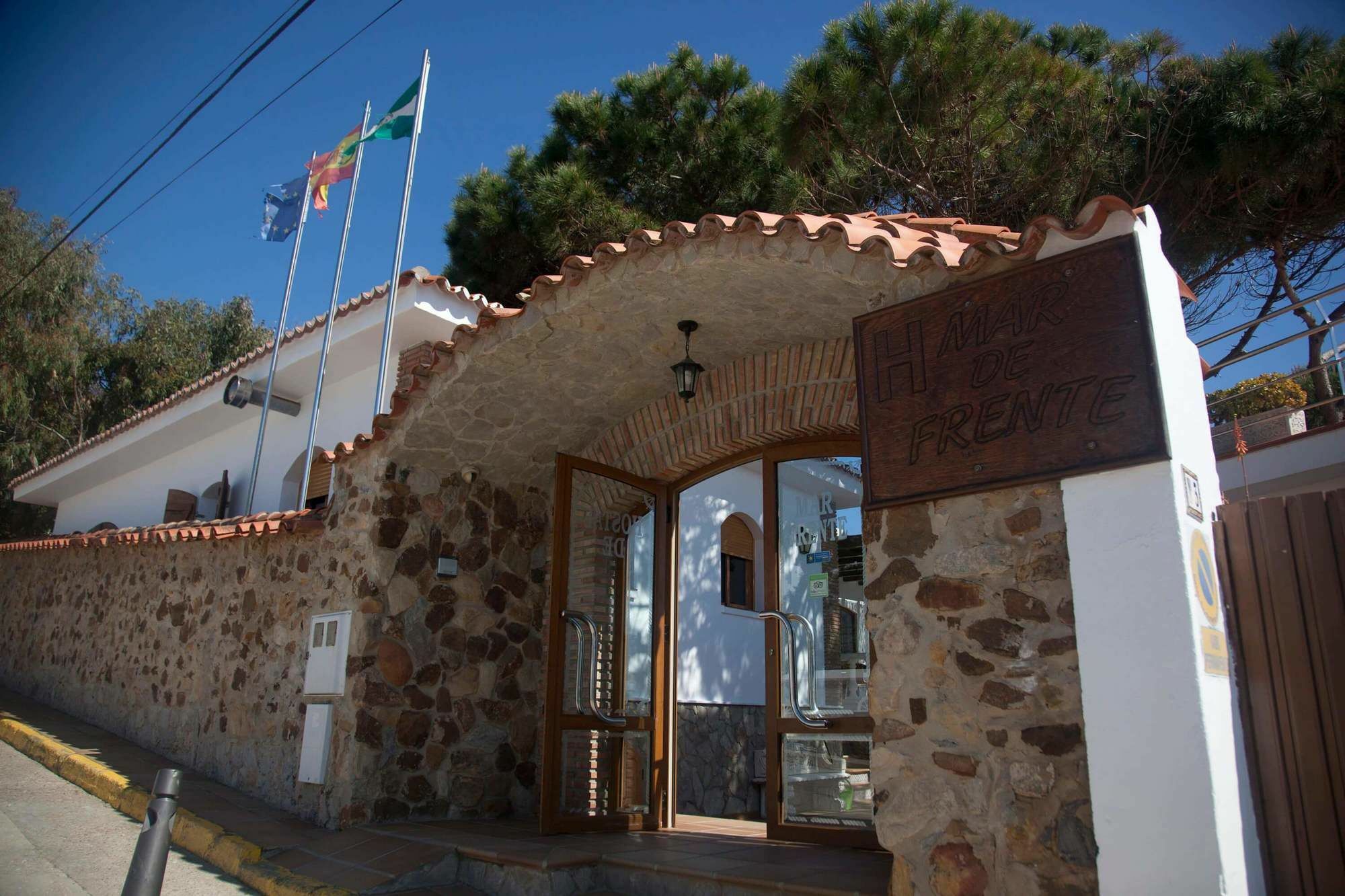 Hostal Mar De Frente Los Canos De Meca Exterior foto